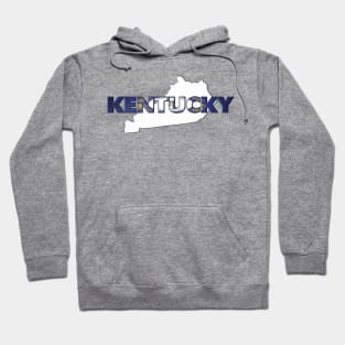 Kentucky Colored State Letters Hoodie